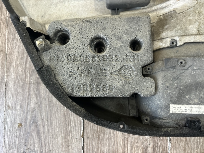 Обшивка двери Opel Astra G 1999 хетчбэк 5дв. X16XEL 1.6 Задн. Прав.
