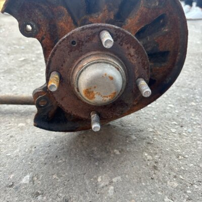 Кулак подвески Hyundai Elantra 2004 седан 4дв. G4ED-G Задн. Лев. - изображение 3