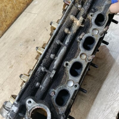 Головка блока цилиндров Chevrolet Lacetti Klan 2010 хетчбэк 5дв. F14D3 - изображение 6