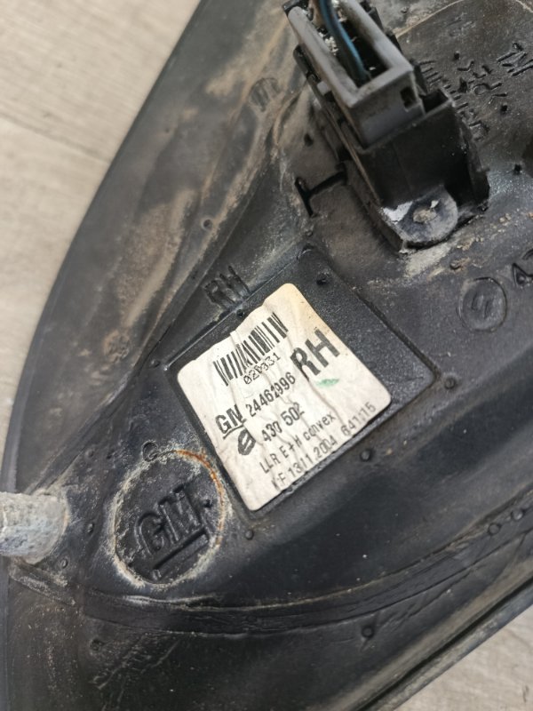 Зеркало Opel Astra H 2004 хетчбэк 5дв. Z18XE Перед. Прав.