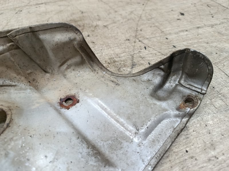 Кожух выпускного коллектора Peugeot 206 2002 хетчбэк 3дв. HFZ (TU1JP)