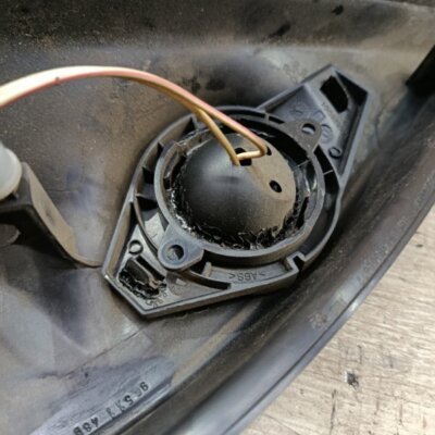 Накладка зеркала Peugeot 206 2007 седан 4дв. NFU (TU5JP4) Перед. Лев. - изображение 8