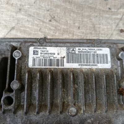 Блок управления двигателем Peugeot 206 2007 седан 4дв. NFU (TU5JP4) - изображение 2