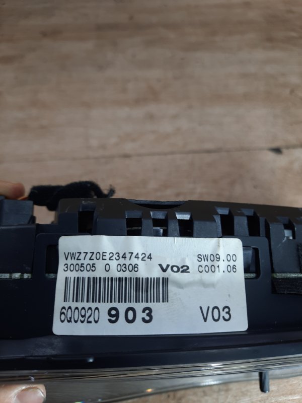 Панель приборов Volkswagen Polo 2005 хетчбэк 3дв. BKY