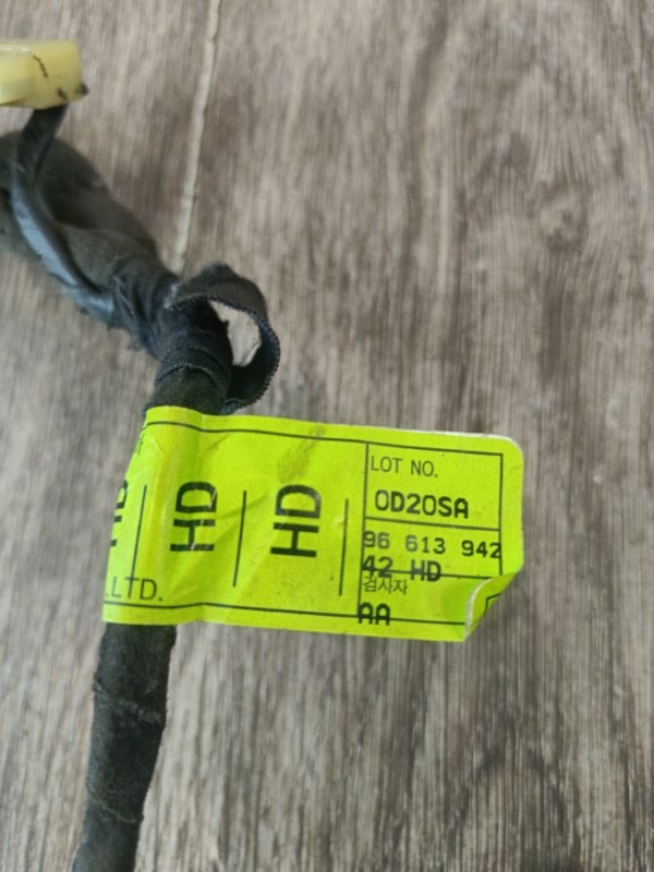 Проводка двери Chevrolet Lacetti Klan 2010 хетчбэк 5дв. F14D3 Задн. Прав.