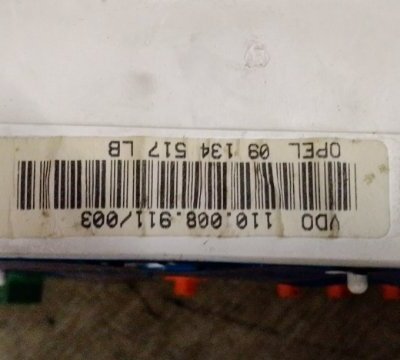 Панель приборов Opel Vectra B 2000 седан 4дв. X16XEL 1.6 - изображение 12