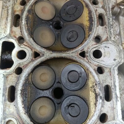 Головка блока цилиндров Opel Astra H 2009 5дв хечбек Z18XER - изображение 3