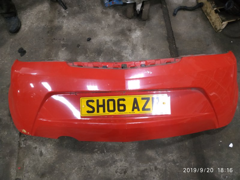 Бампер Opel Tigra B 2008 кабриолет Задн.
