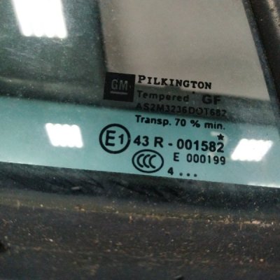 Стекло Opel Astra H 2004 хетчбэк 5-ти дв. Задн. Прав. - изображение 4