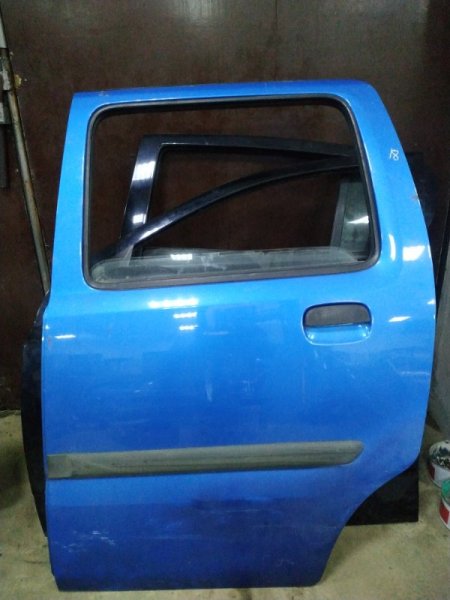 Дверь Opel Agila A 2001 хетчбэк Задн. Лев.