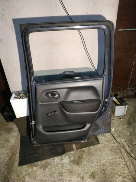 Дверь Opel Agila A 2006 хетчбэк Задн. Прав.